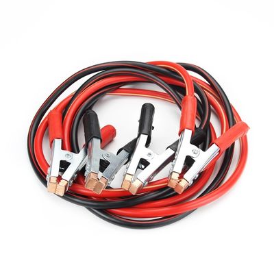 Heavy Duty Emergency 2 Gauge 25 Ft Booster Cables Copper Jumper Cables