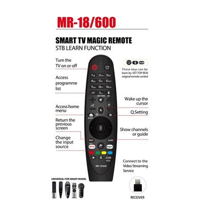 Magic AM-HR650A AC TV Remote Control For Lg 3D Smart TV USB Receiver